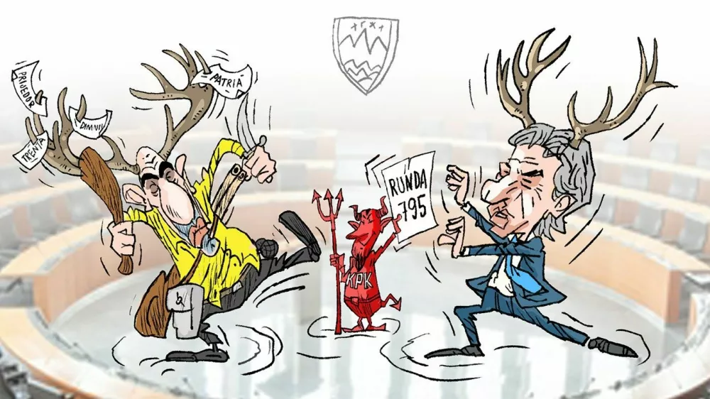 Ilustracija Jože Trobec / Foto: Jože Trobec