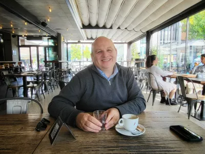 Valter Mavrič direktor generalnega direktorata za jezike v evropskem parlamentu. Prevajalska služba evropski parlament / Foto: Katja Gle&scaron;čič 