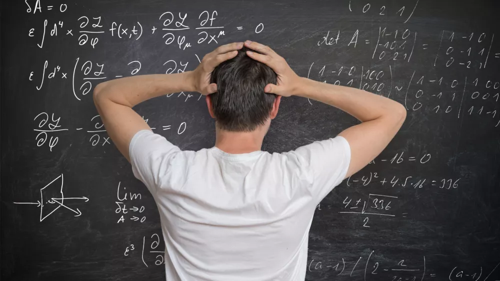 Matematika je in ni enostavna &hellip; / Foto: Istock