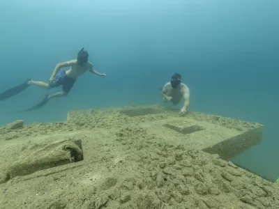 Postavili novo podvodno strukturo