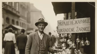 Izmi&scaron;ljena slika, ustvarjena s pomočjo umetne inteligence. / Foto: Gemini Ai