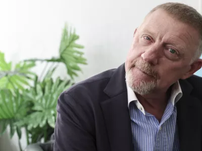 - 20.09.2024 - biv&scaron;i nem&scaron;ki teni&scaron;ki as, Boris Becker //FOTO: Jaka Gasar