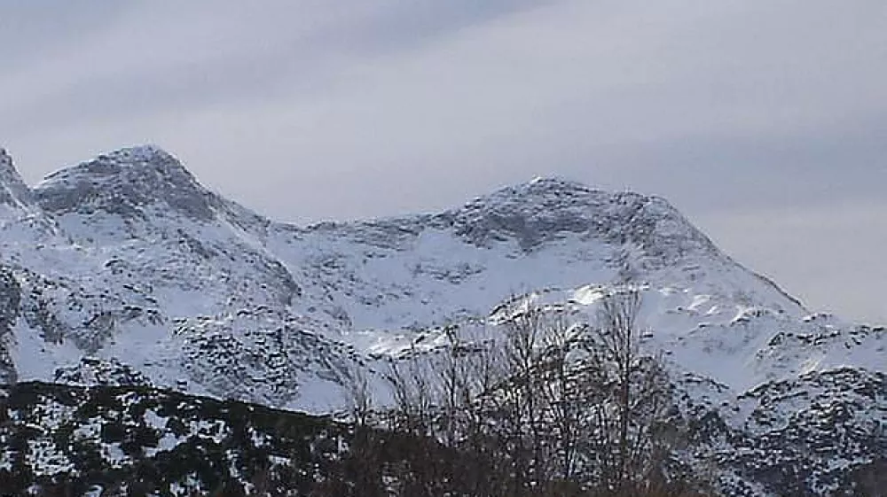 Tolminski Kuk s Spodnje Komne