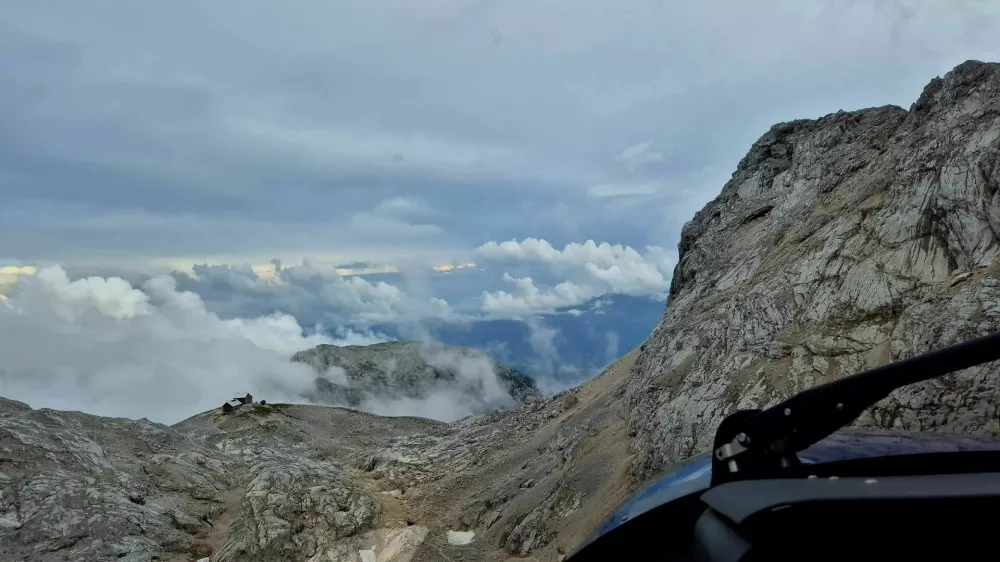 gorsko re&scaron;evanje s helikopterjem na triglavu