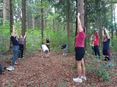 Pouk obogatili z gozdno terapijo