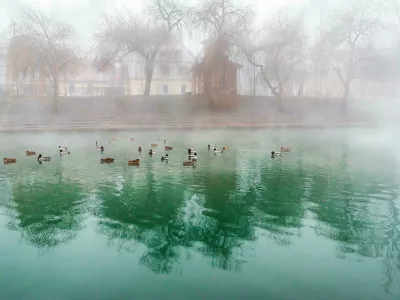 Ljubljana, mraz. Foto: Reuters/Alamy