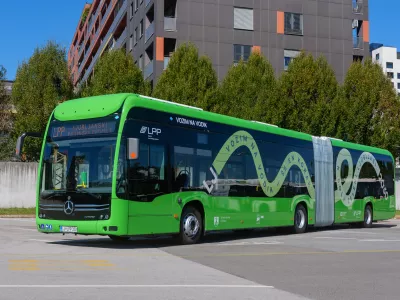 V Ljubljani prvi avtobus na vodik