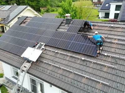 Vransko, Prekopa, ECE Celje, sončna elektrarna, montaža, fotovolitaika, sončni paneli, samooskrba, Dejan Krajnc