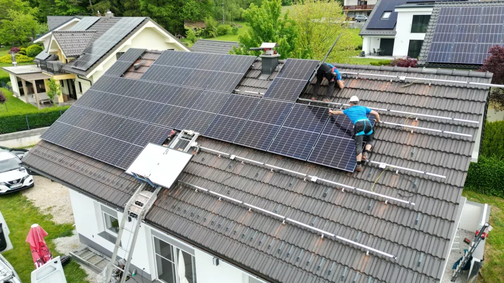 Vransko, Prekopa, ECE Celje, sončna elektrarna, montaža, fotovolitaika, sončni paneli, samooskrba, Dejan Krajnc