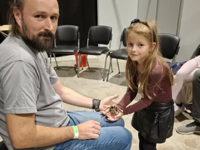 Marko Sajovic, ljubitelj pajkov, Bioexo / Foto: Meta Černoga