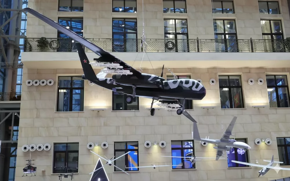 Nedavna razstava dronov v Moskvi / Foto: Reuters