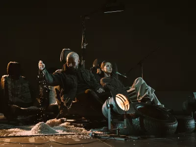 Jon Fosse: Tukaj v temnem gozdu, režija Dorian &Scaron;ilec Petek, MGL 2025