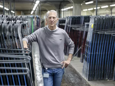 - 24.09.2025 - Jeffrey Tirman, glavni izvr&scaron;ni direktor Elan//FOTO: Jaka GasarOPOMBA: ZA OBJEKTIV - INTERVJU / Foto: Jaka Gasar