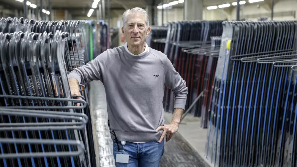 - 24.09.2025 - Jeffrey Tirman, glavni izvr&scaron;ni direktor Elan//FOTO: Jaka GasarOPOMBA: ZA OBJEKTIV - INTERVJU / Foto: Jaka Gasar