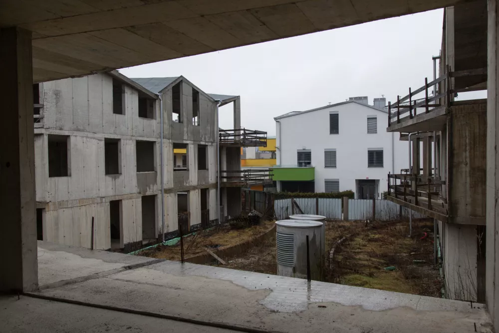 stanovanjska soseska Kostanjevi cvetovi    - 18.02.2016 - Občina Dol pri Ljubljani - priseljevanje na predmestje Ljubljane - . //FOTO: Maja Marko