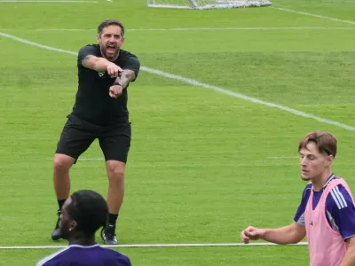 Maribor - Ljudski vrt - Nogomet - Trening NK Maribor - trener Radomir Đalović - AvtorAndrej Petelin&scaron;ek