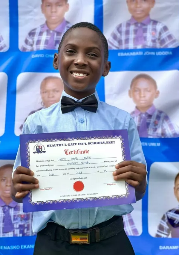 Hope na dan zaključka osnovne &scaron;ole, 25. avgusta letos. / Foto: Anja Rinnigren Loven/facebook