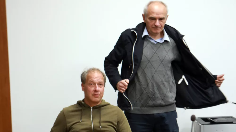 07.10.2025 - sodi&scaron;če, obtoženi, Robert Zava&scaron;nikFoto: Tomaž Skale 
