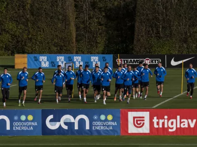 ReprezentancaNZS07.10.2025 Medijski termin in trening reprezentance Slovenije pred nadaljevanjem kvalifikacij za SP 2026, nogometni center Brdo pri KranjuFoto: Nik Erik Neubauer