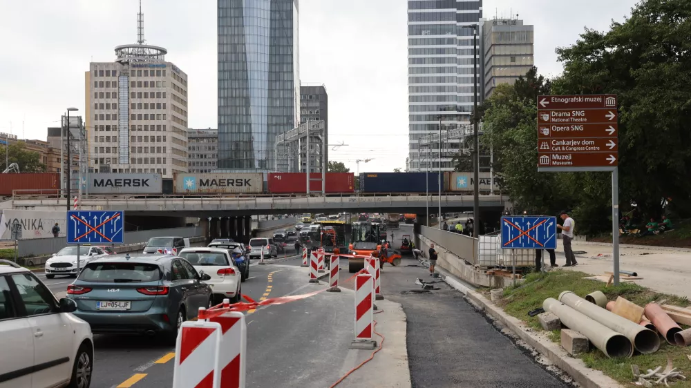 - 16.09.2025 - podvoz Dunajska//FOTO: Jaka Gasar