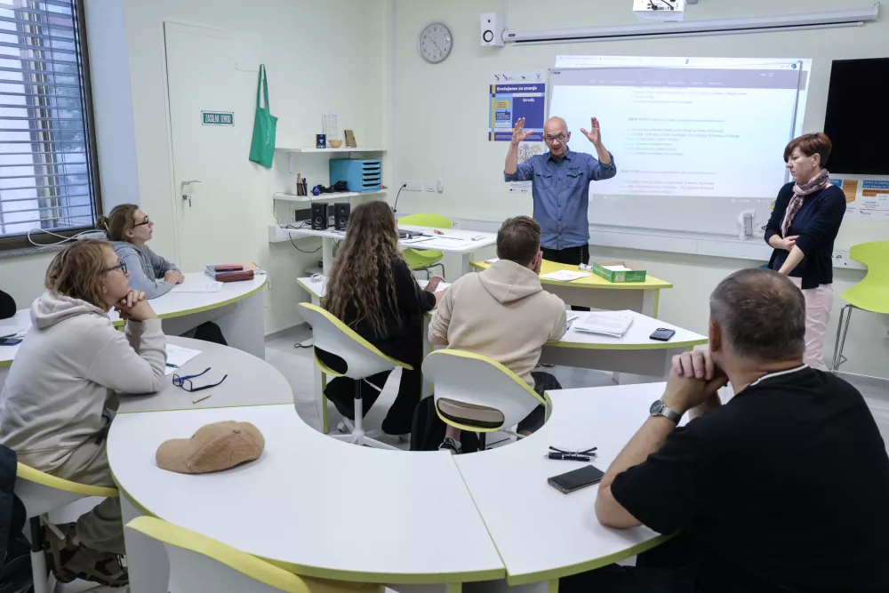 - 07.10.2025 - Cene &Scaron;tupar - Program začetna integracija priseljencev//FOTO: Jaka Gasar / Foto: Jaka Gasar