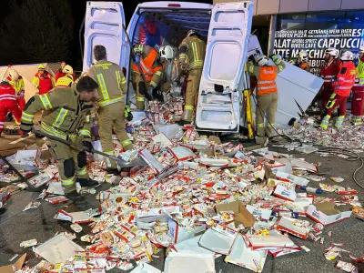 Tirolska nesreča kombi