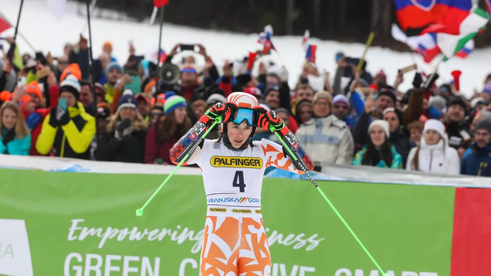 Petra Vlhova- 07.01.2023 - Kranjska Gora - 59. Zlata lisica 2023 - svetovni pokal v alpskem ženskem smučanju &ndash; veleslalom - //FOTO: Bojan Velikonja
