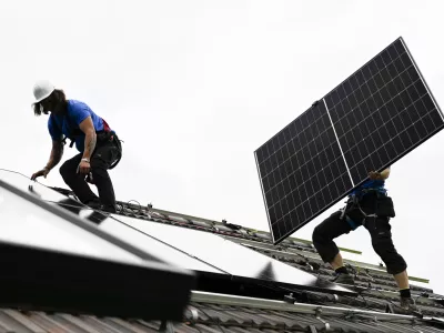 - 19.05.2023 &ndash; Vransko - montaža sončne elektrarne, Prekopa 42b //FOTO: Nik Erik Neubauer