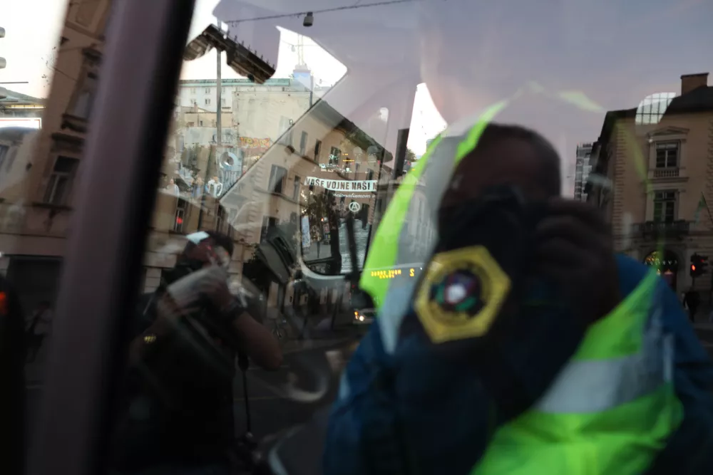 11.10.2025. Anti Nato protest. Foto: Bojan Velikonja 