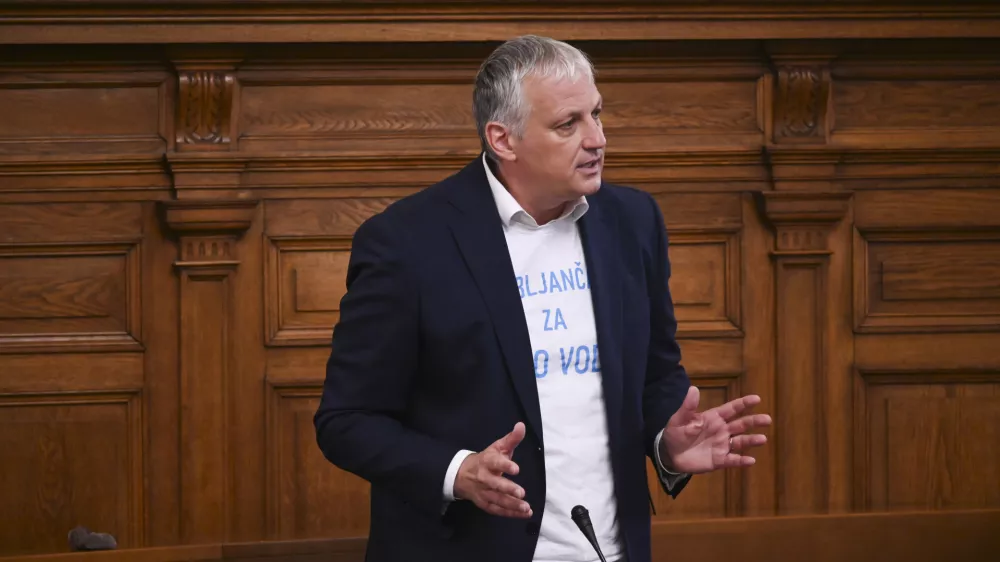 Ale&scaron; Primc01.07.2024 - Seja mestnega svetaFOTO: Nik Erik Neubauer