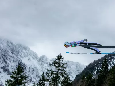 Domen Prevc30.03.2025 - finale svetovnega pokala v smučarskih skokih, mo&scaron;ki, posamična tekma; PLANICA 2025Foto: Luka Cjuha