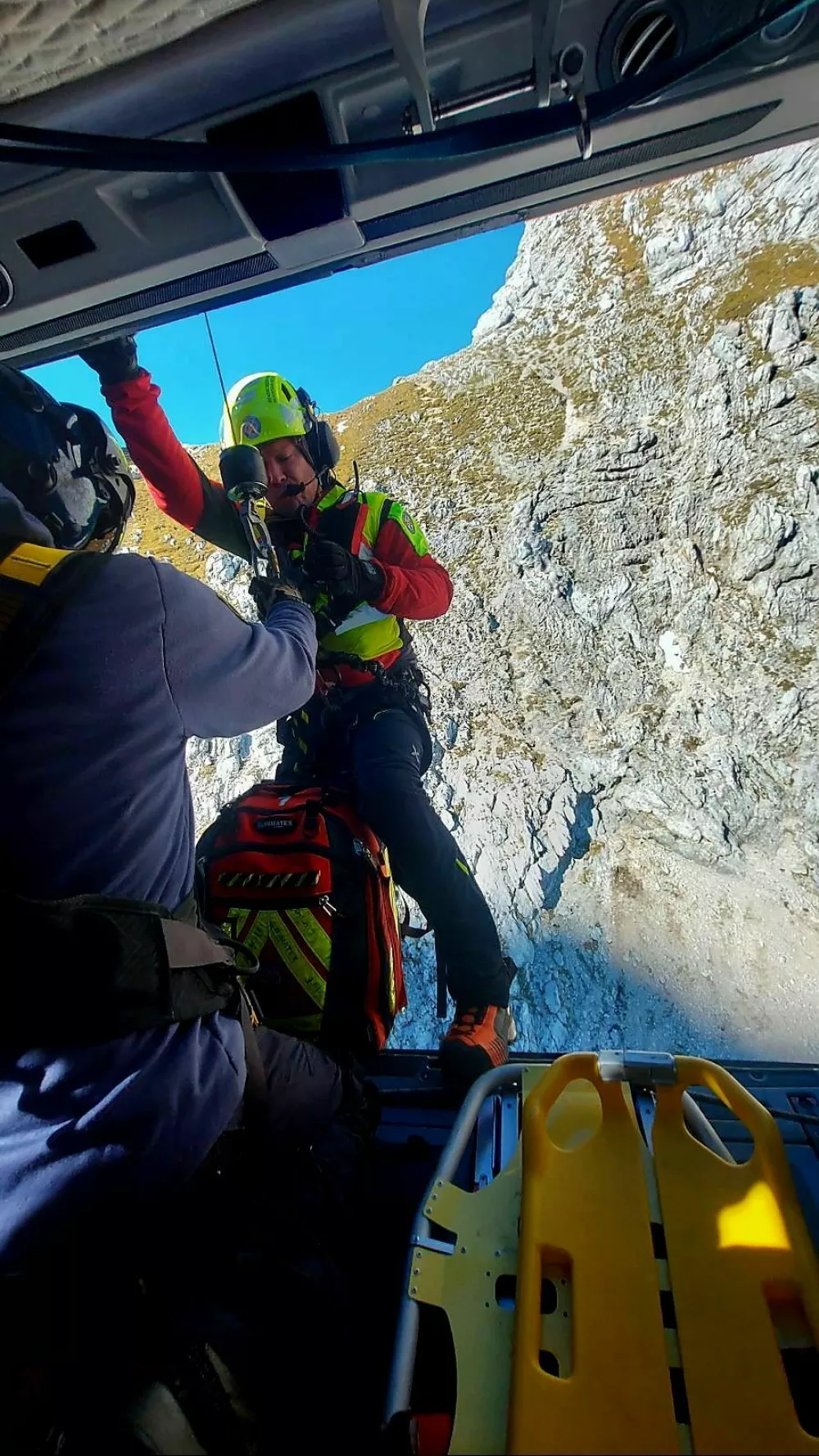gorsko re&scaron;evanje s helikopterjem, kukova &scaron;pica