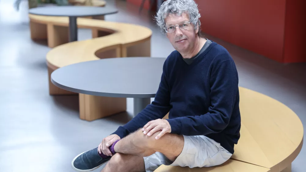 - 23.09.2025 - Ross D. King, strokovnjak za UI v znanosti//FOTO: Jaka Gasar / Foto: Jaka Gasar