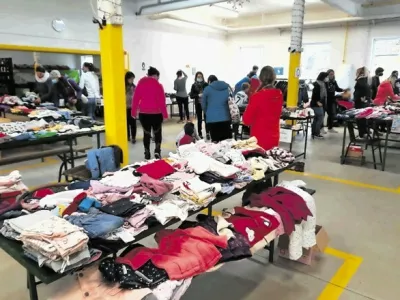 Izmenjevalnica otro&scaron;kih stvari, &Scaron;kofja Loka, junij 2021