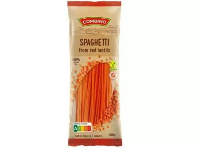 Podjetje Lidl Slovenija je iz prodaje odpoklicalo &scaron;pagete iz rdeče leče Combino proizvajalca Spaichinger.