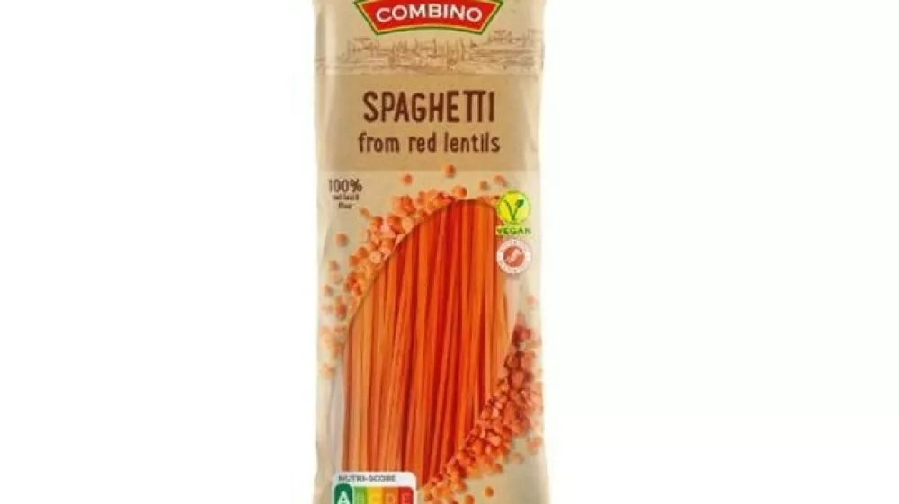 Podjetje Lidl Slovenija je iz prodaje odpoklicalo &scaron;pagete iz rdeče leče Combino proizvajalca Spaichinger.