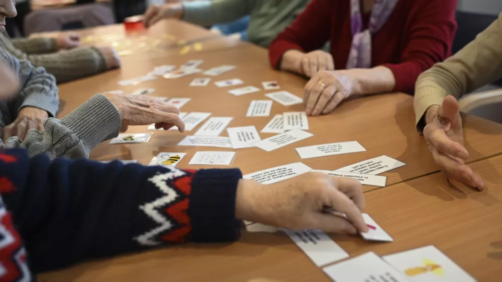 - 11.12.2023 &ndash; Hi&scaron;a dobre volje HDV Komen - Dom upokojencev Nova Gorica, dnevni center za starej&scaron;e, Komen 62 //FOTO: Nik Erik Neubauer