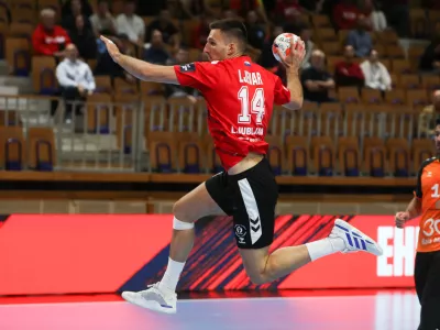 - 14.10.2025. - Rokomet, Evropska liga 1. krog, LL Grosist Slovan - Baia Mare//FOTO: Bojan Velikonja