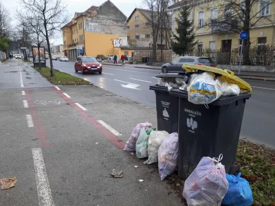 - 03.01.2024 &ndash; Smeti - komunalni odpadki //FOTO: Luka Cjuha