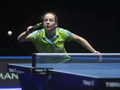 Ana Tofant- 05.07.2023 &ndash; namizni tenis - mednarodni turnir WTT Star Contender v Ljubljani - //FOTO: Jaka Gasar