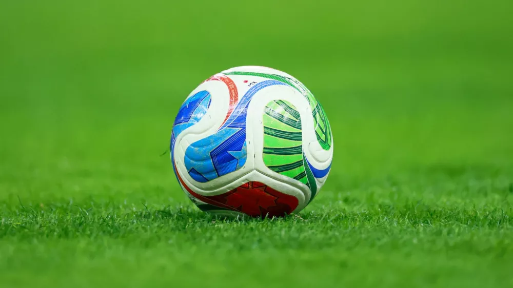 Soccer Football - International Friendly - Mexico v Ecuador - Akron Stadium, Guadalajara, Mexico - October 14, 2025 General view of the match ball before the match REUTERS/Eloisa Sanchez