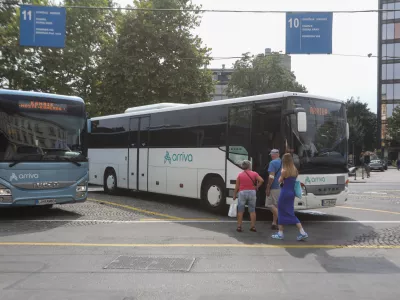 - 05.09-2024. - Avtobusma postaja Ljubljana, primestne proge.//FOTO: Bojan Velikonja