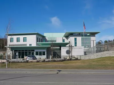 Ameri&scaron;ko veleposlani&scaron;tvo, Oslo, Norve&scaron;ka. Foto: Reuters/Alamy