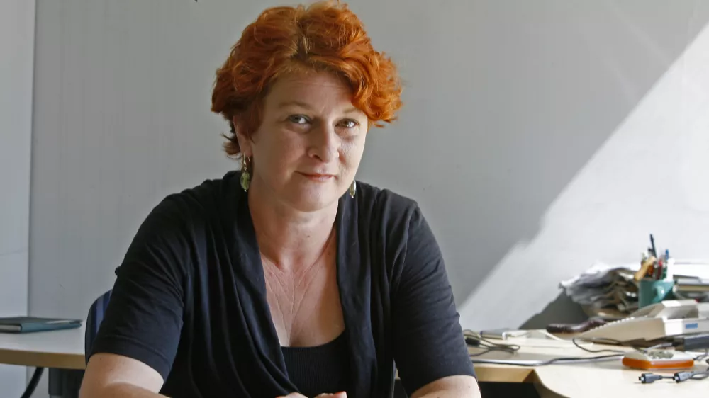 Jedrt Jež Furlan, publicistka in producentka. Dnevnikova kolumnistka //FOTO: Bojan Velikonja / Foto: Bojan Velikonja