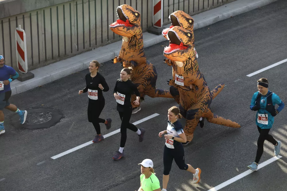 19.10.2025 - Ljubljanski maraton 2025 - tek - teka&scaron;ka prireditevFoto: Luka Cjuha