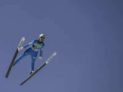 Enej Faletič8.02.2024 - Planica - MLADINSKO SVETOVNO PRVENSTVO V NORDIJSKEM SMUČANJU FIS U23FOTO: Luka Cjuha