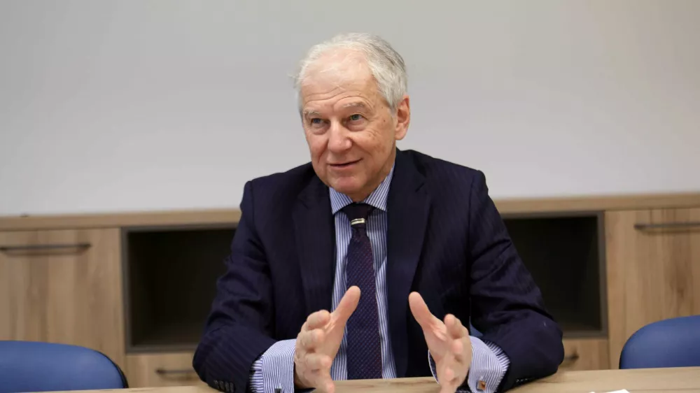 - 19.01.2024 &ndash; dr. Davorin Kračun, politik, diplomat in ekonomist - predsednik Fiskalnega sveta Republike Slovenije od leta 2017, //FOTO: Tomaž SkaleOPOMBA: DNEVNIKOV OBJEKTIV - INTERVJU 2024