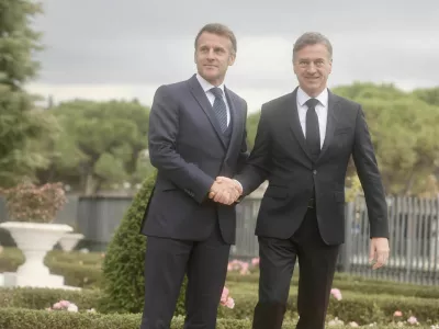 Srečanje Med9, PortorožGolob Macron