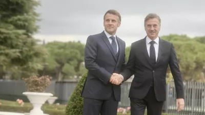 Srečanje Med9, PortorožGolob Macron