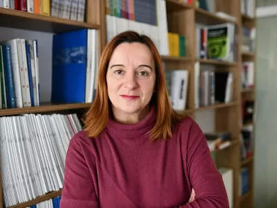 Tanja Topić, analitičarka iz Banje Luke pri Friedrich-Ebert Stiftung 